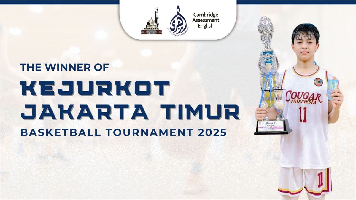 Zhafran Ghaissan Al Fayyadh, Siswa SMP Azhari Rasuna, Raih Juara Turnamen Bola Basket Usia 14 Tahun di Kejuaraan Kota Jakarta Timur 2025