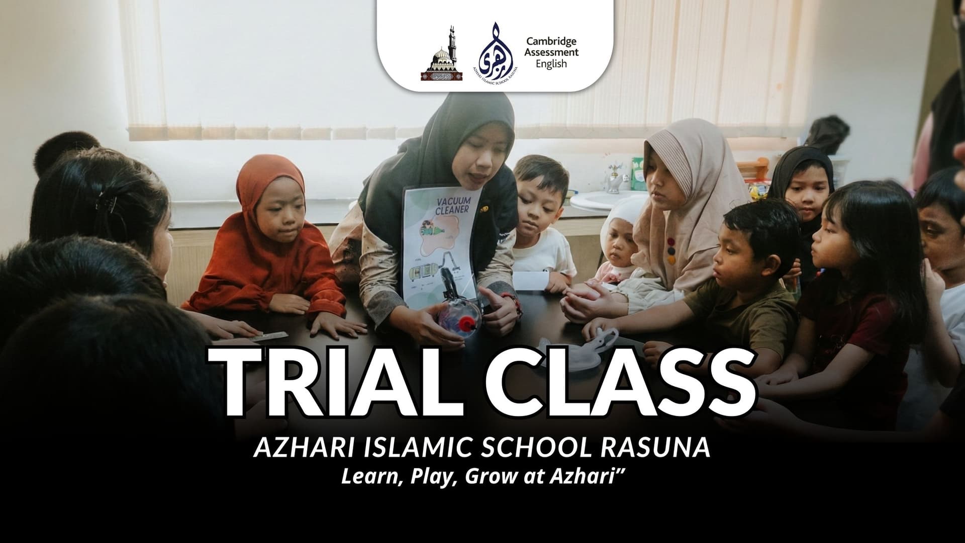 Trial Class Azhari Islamic School Rasuna: Belajar, Bermain, dan Berkreasi Bersama